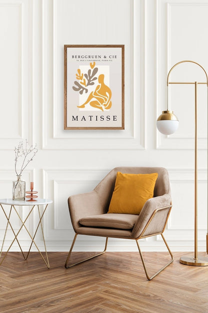 Modern Ahşap Çerçeveli Tablo 23 x 30