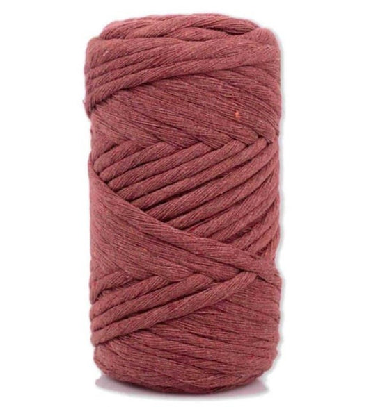 Pamuk Makrome 4 mm İp Kiremit