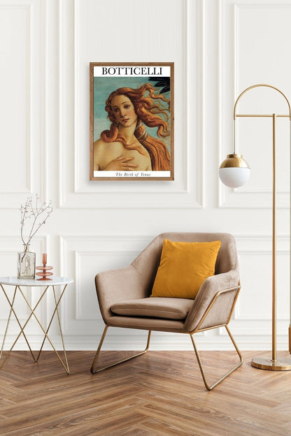 Botticelli Ahşap Çerçeveli Tablo 17 x 23