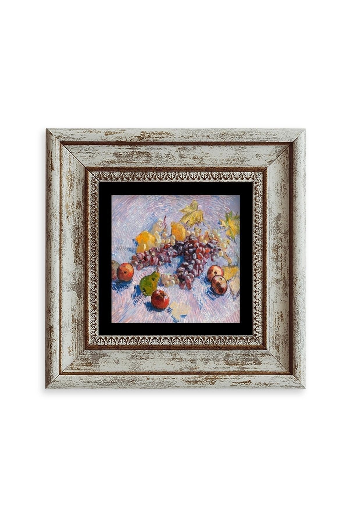 Van Gogh Çerçeveli Taş Tablo 20 cm