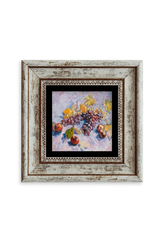 Van Gogh Çerçeveli Taş Tablo 20 cm