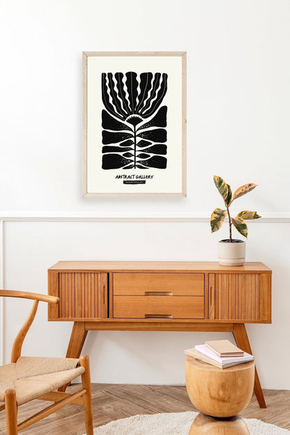 Modern Ahşap Çerçeveli Tablo 23 x 30