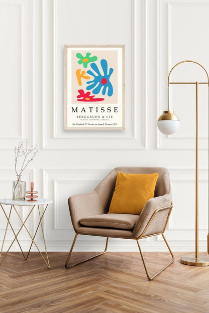 Modern Ahşap Çerçeveli Tablo 23 x 30