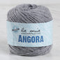 La Mia Angora 50gr Gri El Örgü İpi - L134 - 33809