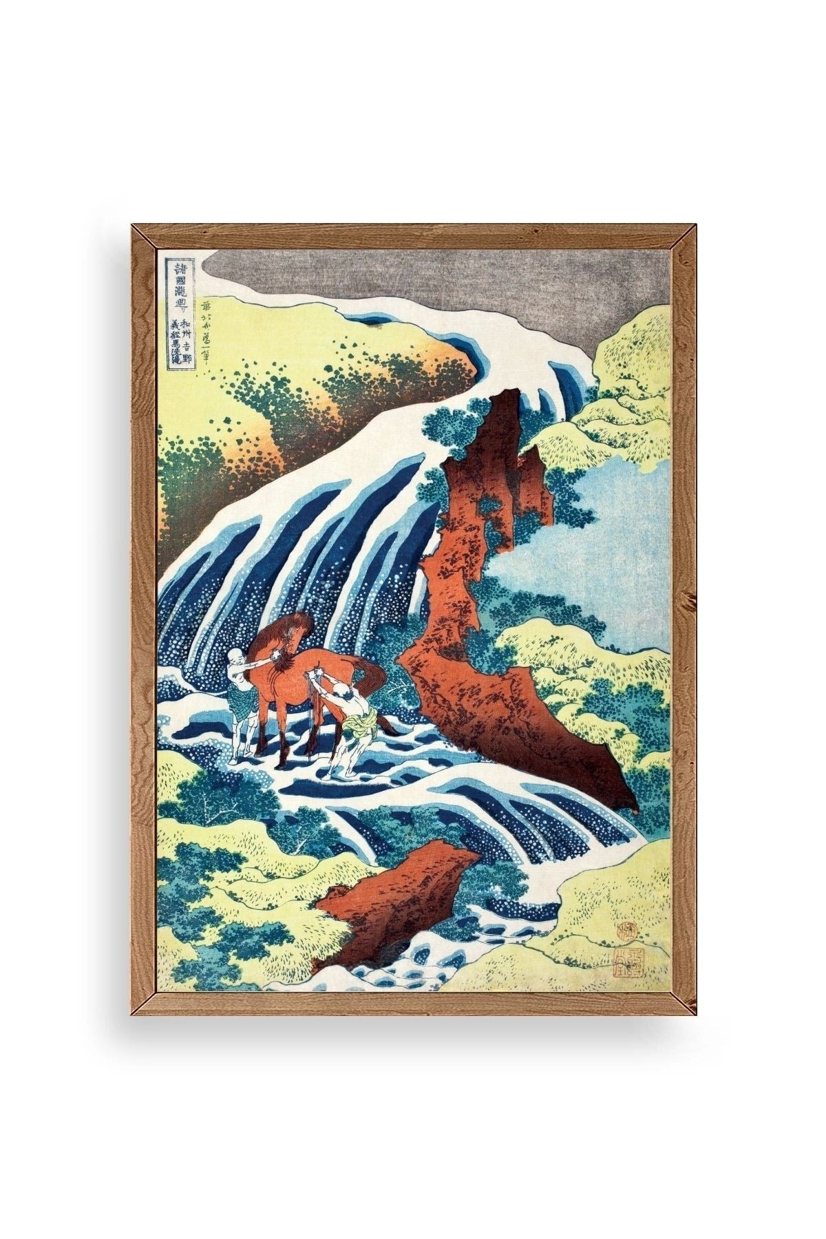 Balıkçının Rüyası Ahşap Çerçeveli Tablo 23 x 30