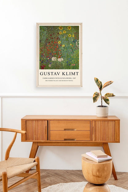 Gustav Klimt Ahşap Çerçeveli Tablo 30 x 42