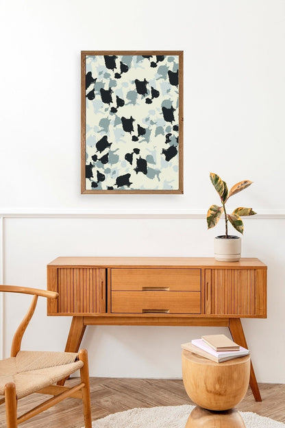 Desen Ahşap Çerçeveli Tablo 23 x 30