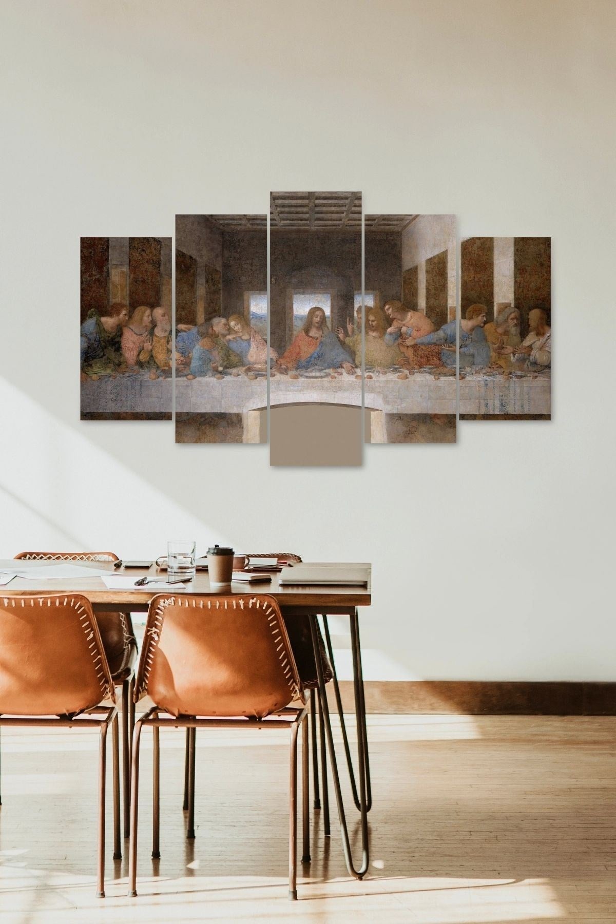 Bilge İnsanlar Masa 5 Parçalı Mdf Tablo 60 x 100