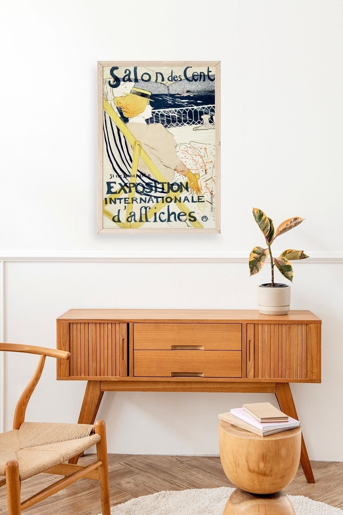 Henri Toulouse-Lautrec Ahşap Çerçeveli Tablo 30 x 42