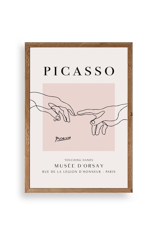 Picasso Ahşap Çerçeveli Tablo 17 x 23