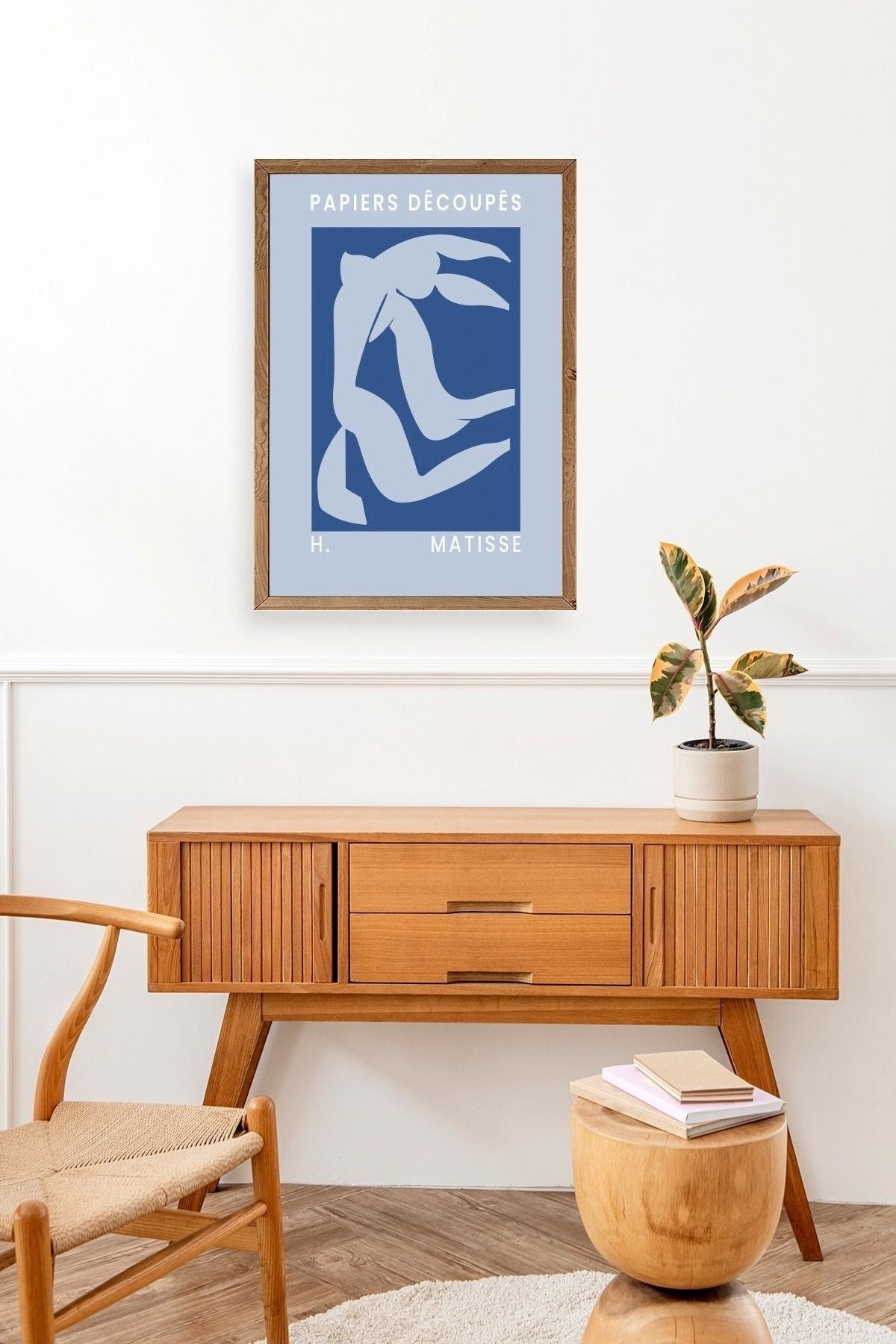 Henri Matisse Ahşap Çerçeveli Tablo 23 x 30