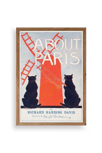 Richard Harding Davis Ahşap Çerçeveli Tablo 50 x 70