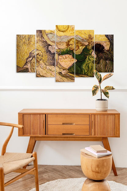 Bilgelik Makamı 5 Parçalı Mdf Tablo 60 x 100