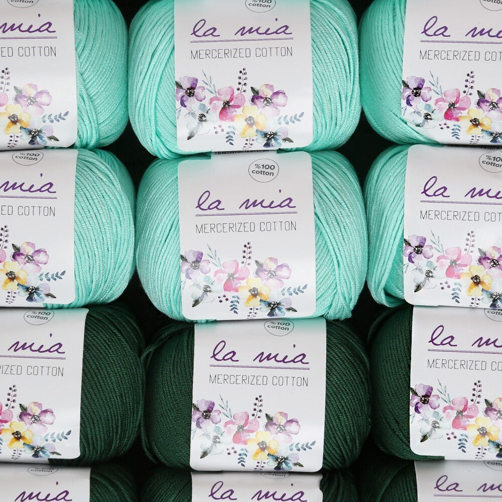 La Mia Mercerized Cotton Zümrüt Seti