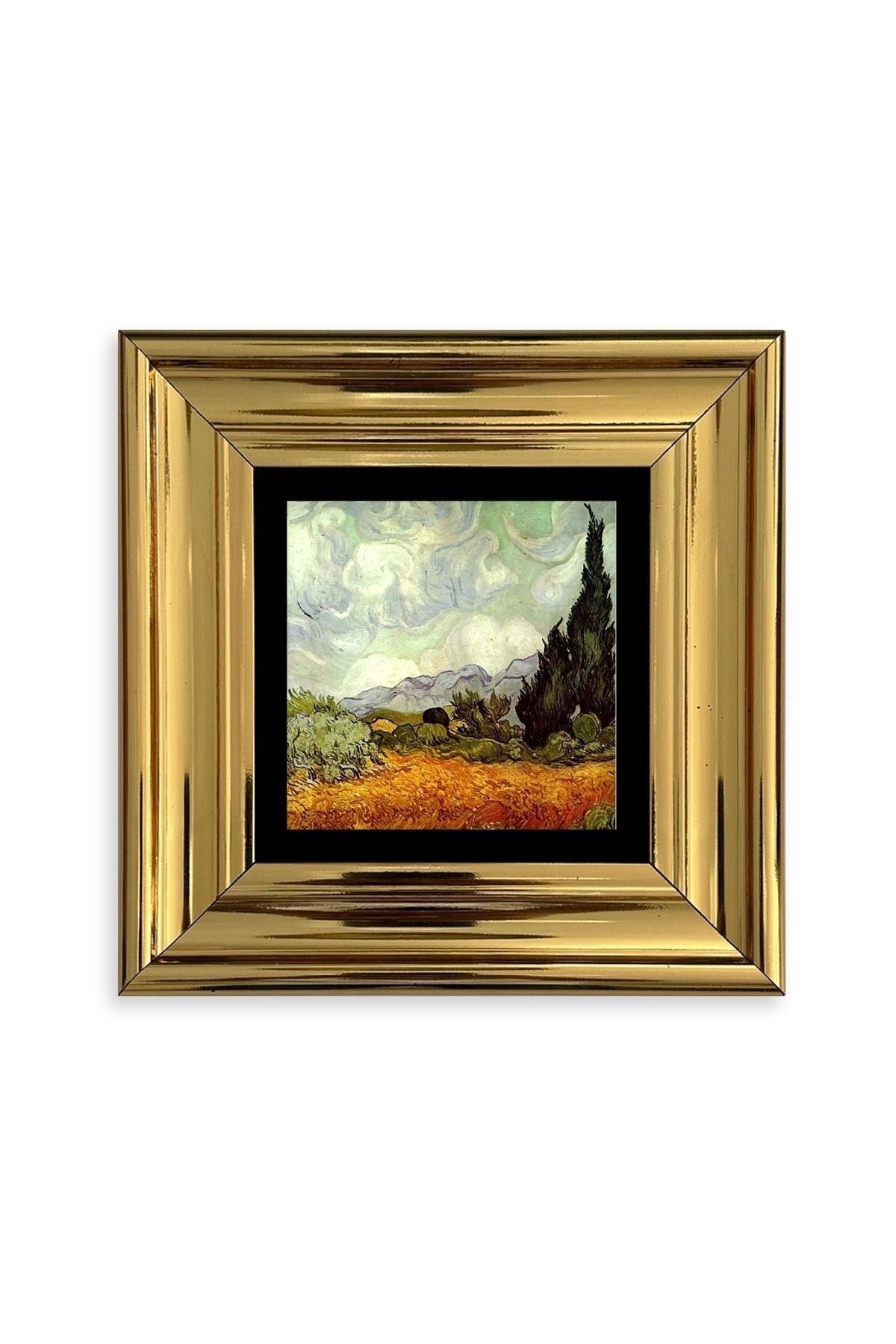 Gustav Klimpt Çerçeveli Taş Tablo 20 cm