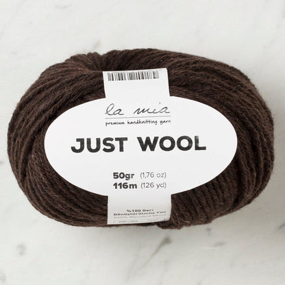 La Mia Just Wool Koyu Kahve El Örgü İpi - LT006 - 33838