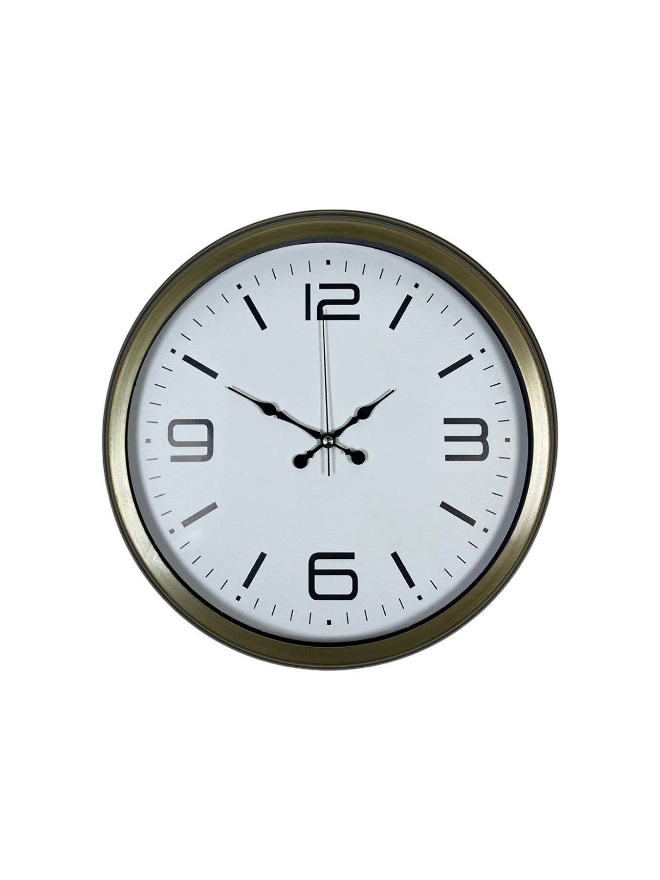 Zentime 40 Cm Metal Eskitme Vintage Duvar Saati