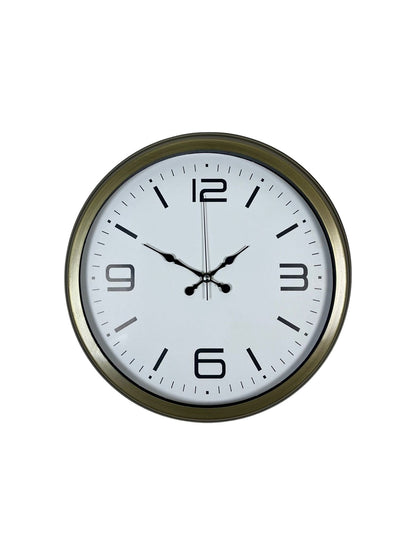 Zentime 40 Cm Metal Eskitme Vintage Duvar Saati