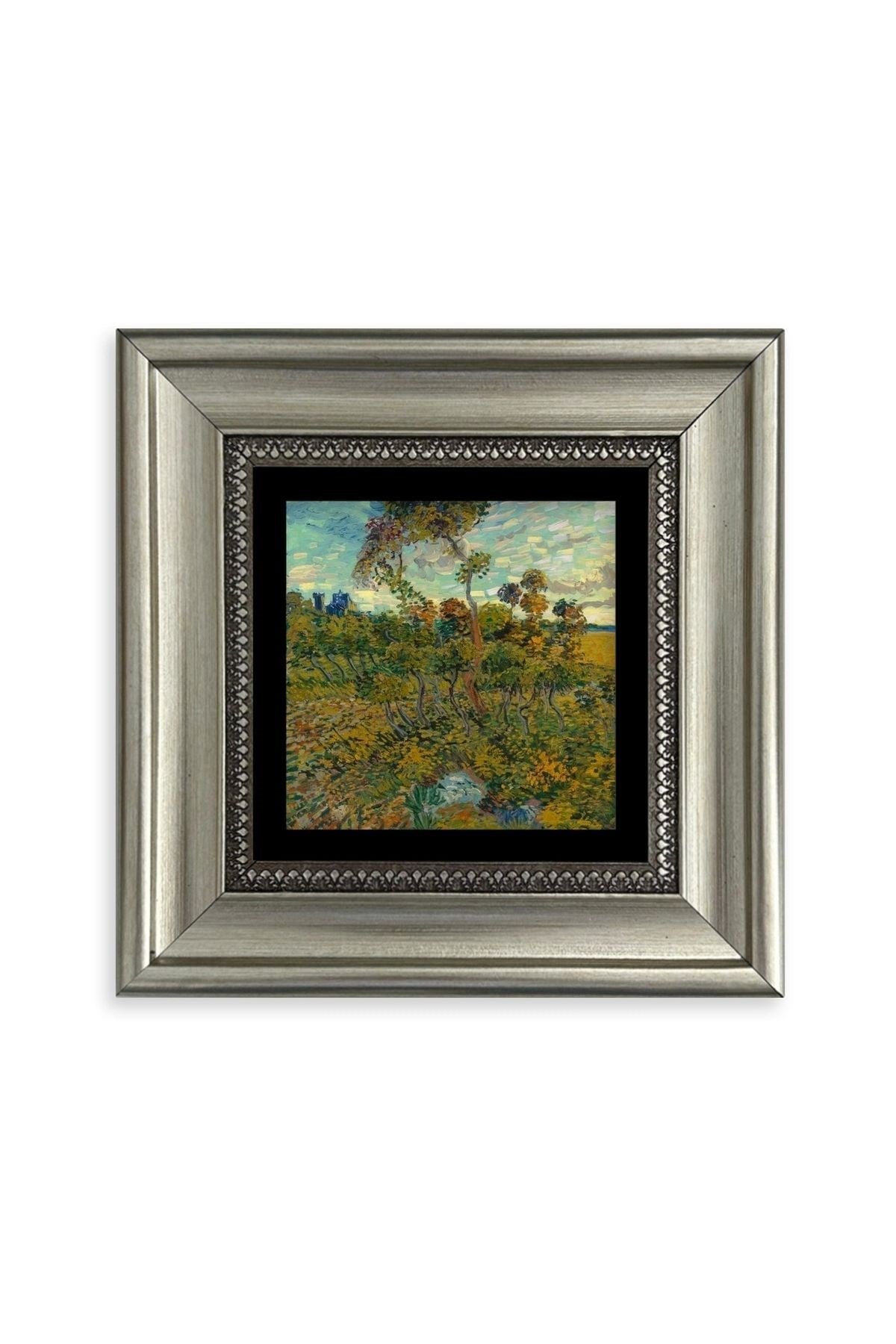 Manzara Çerçeveli Taş Tablo 20 cm