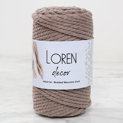 Loren Decor 3 Büküm Makrome İpi Vizon  - L143