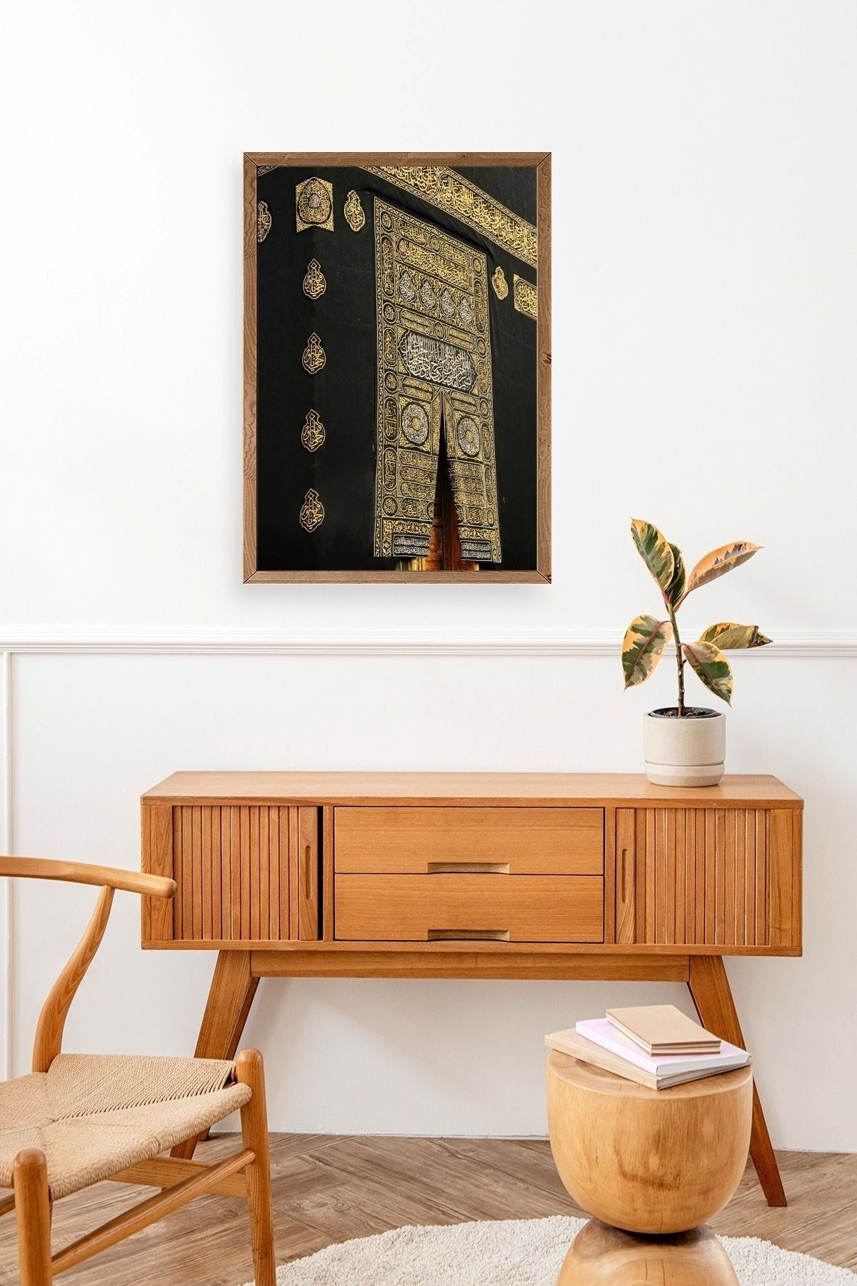 Kabe Ahşap Çerçeveli Tablo 50 x 70