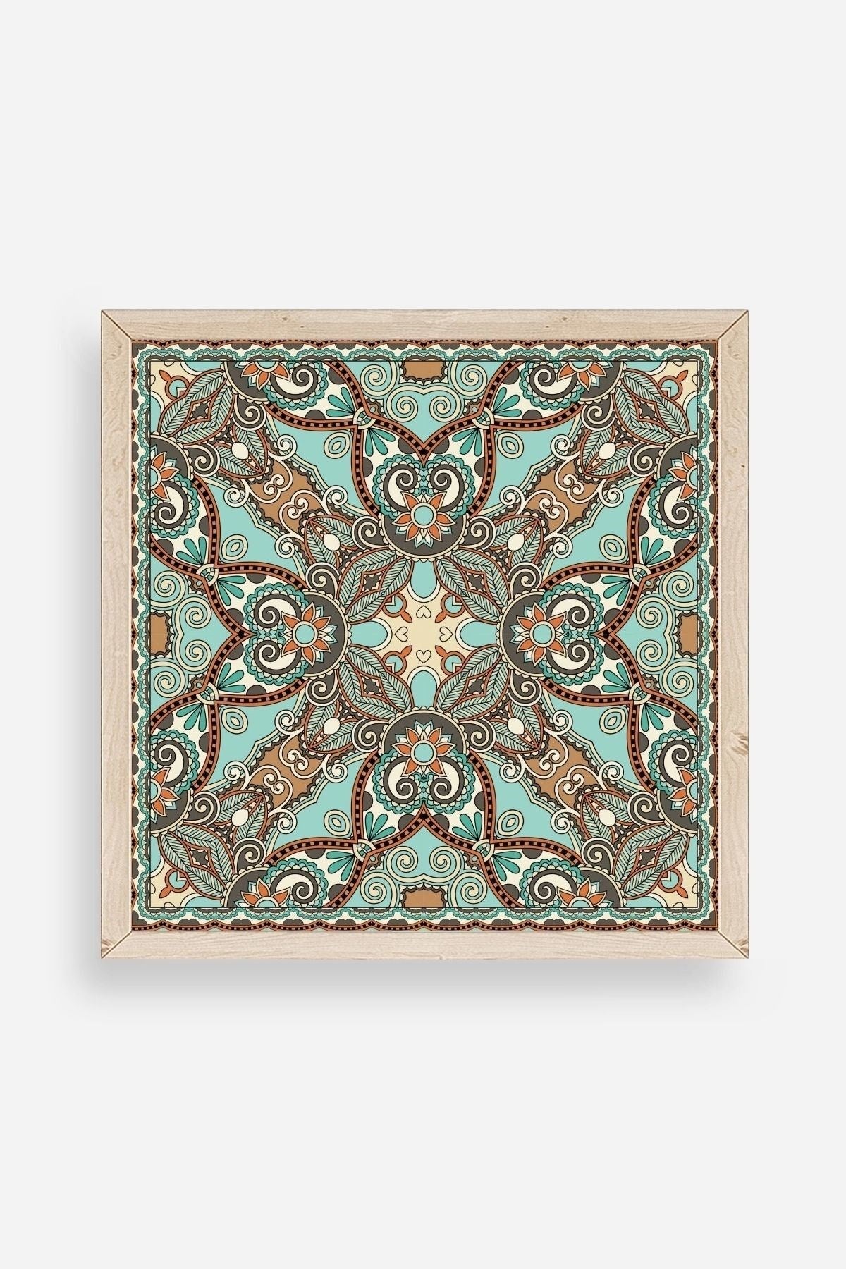 Motif Ahşap Çerçeveli Tablo 50 x 50