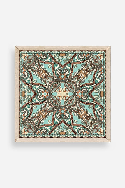 Motif Ahşap Çerçeveli Tablo 50 x 50