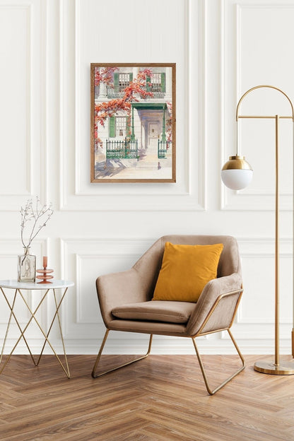 Gilbert Sackerman Ahşap Çerçeveli Tablo 23 x 30