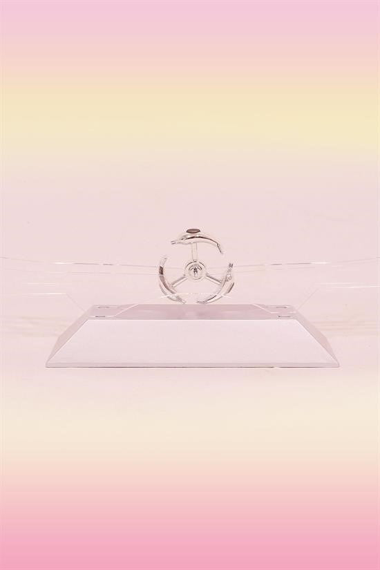 BUFFER® Dekoratif Masa Üstü Obje Manyetik Kinetik Orbital Dönen Yunuslar