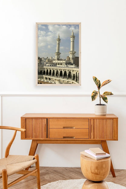 Kabe Camii Ahşap Çerçeveli Tablo 30 x 42