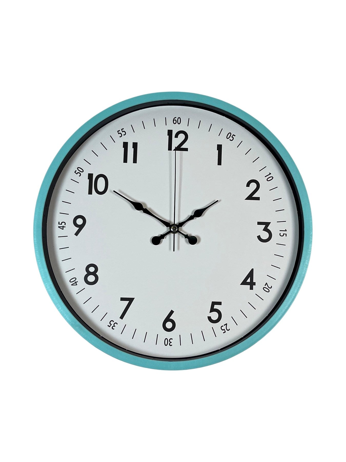 Zentime 36 Cm Turkuaz Dekoratif Duvar Saati