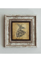 Semazen Çerçeveli Taş Tablo , Çerçeveli Taş Duvar Dekoru 20 cm
