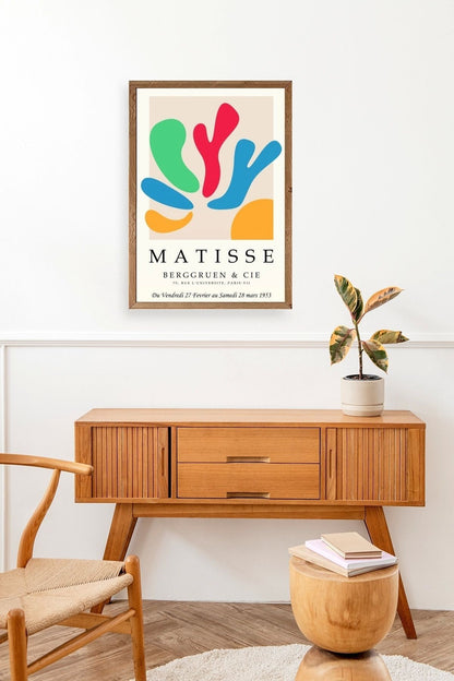 Modern Ahşap Çerçeveli Tablo 17 x 23