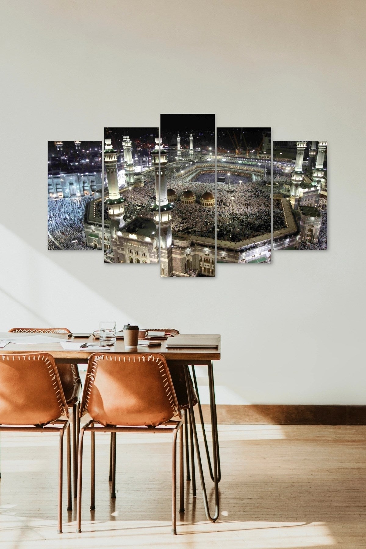 Kabe Manzara 5 Parçalı Mdf Tablo 60 x 100