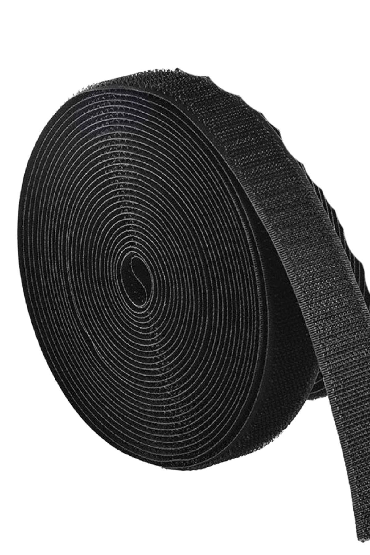 Cırt Cırt 3 cm Siyah 1 metre