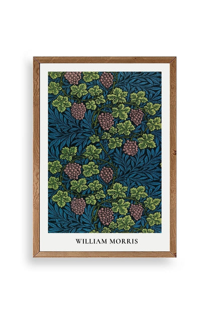 William Morris Ahşap Çerçeveli Tablo 50 x 70