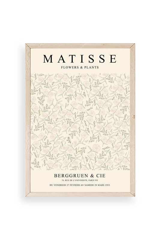 Matisse Ahşap Çerçeveli Tablo 30 x 42