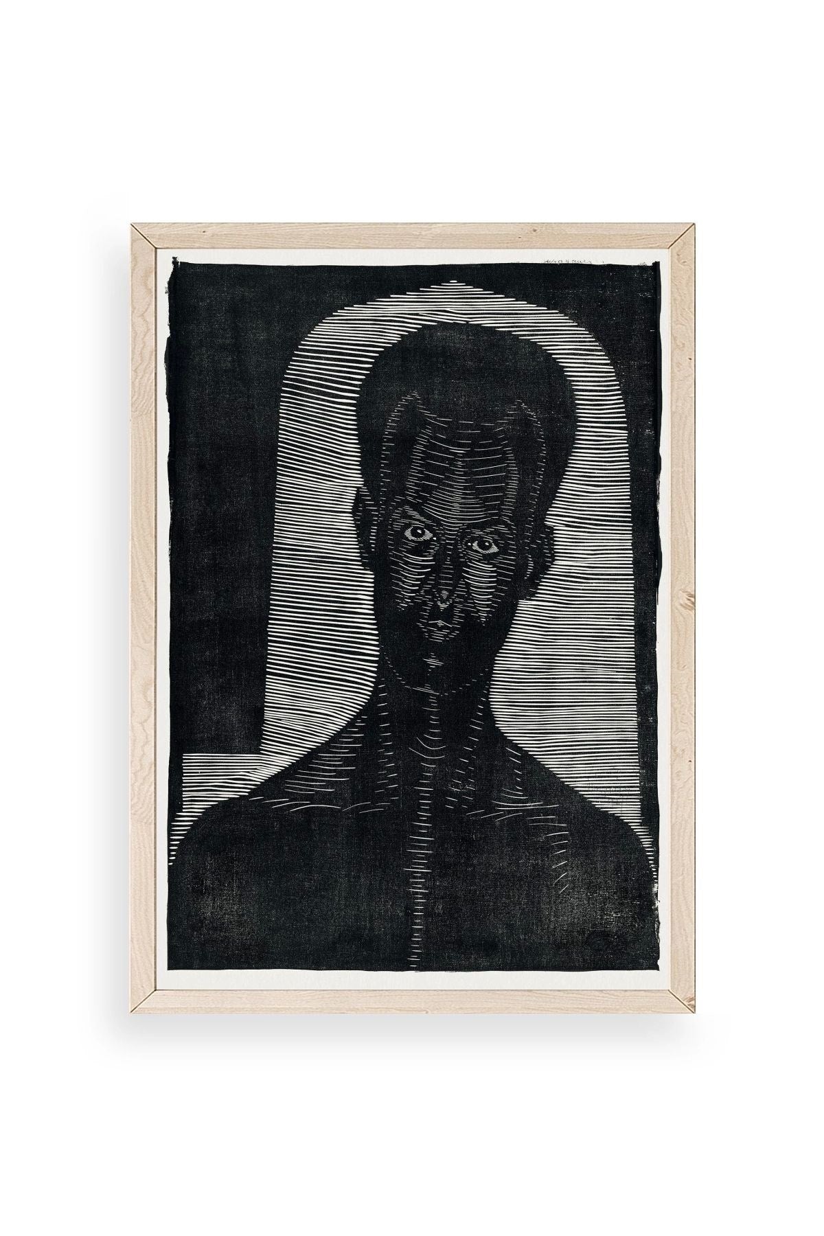 Samuel Jessurun Ahşap Çerçeveli Tablo 17 x 23