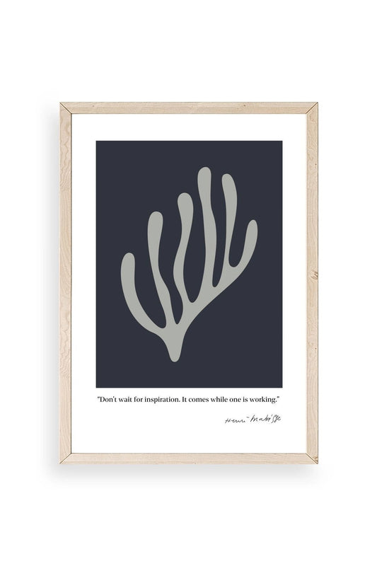 Henri Matisse Ahşap Çerçeveli Tablo 23 x 30