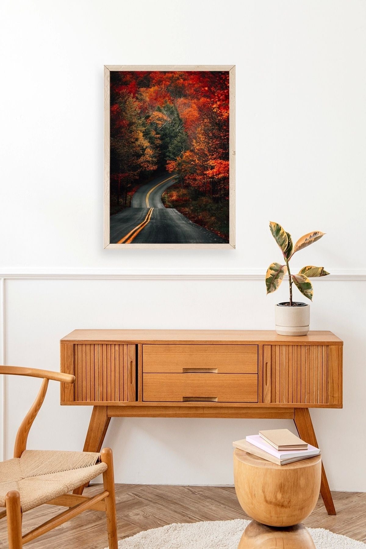 Manzara Ahşap Çerçeveli Tablo 23 x 30