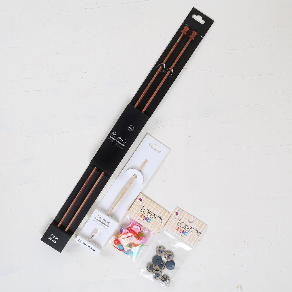 La Mia Mercerized Cotton Elmas Seti