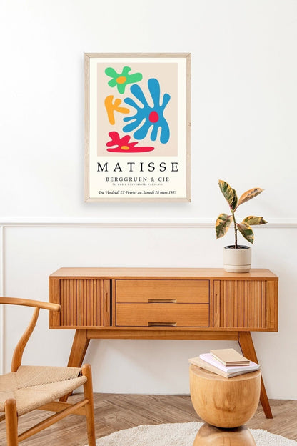 Modern Ahşap Çerçeveli Tablo 50 x 70