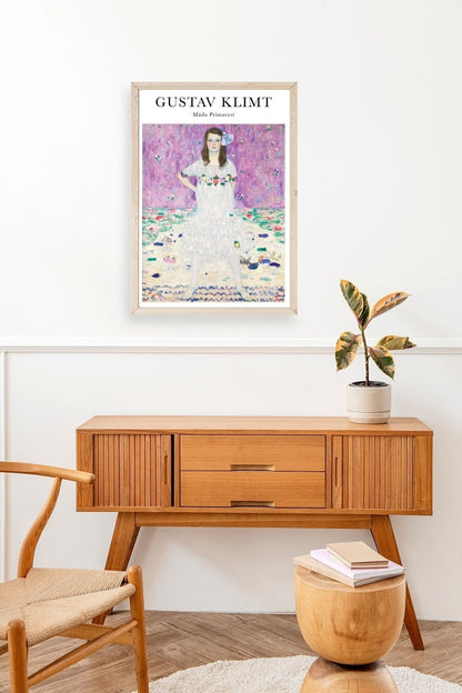 Gustav Klimt Ahşap Çerçeveli Tablo 17 x 23