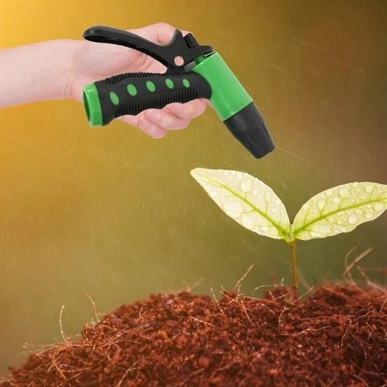 BUFFER® 2 Fonksiyonlu 5li Bahçe Tarla Otomatik Sulama Tabancası Seti Hortum Bağlantısı Aparatı