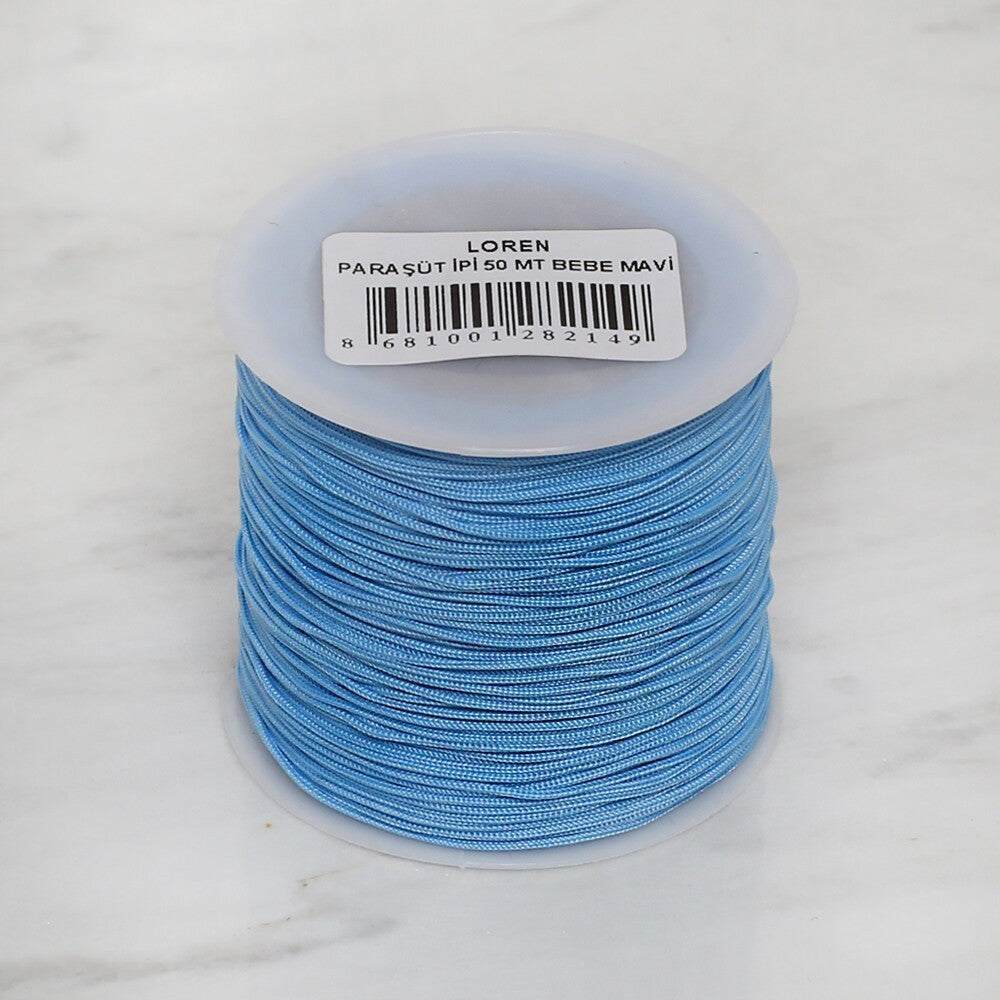 Loren Paraşüt İpi 50 mt Bebe Mavi