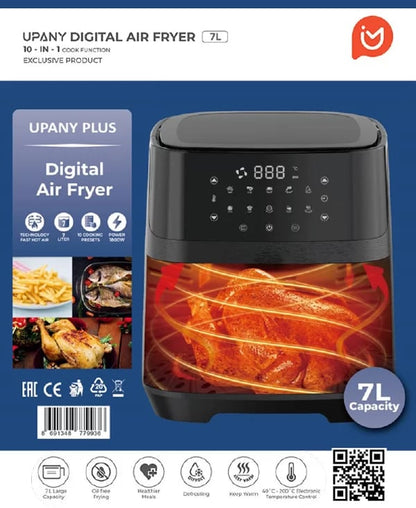 Xiaomi Mi Upany XXL PLUS Air Fryer 7L Yağsız Fritöz